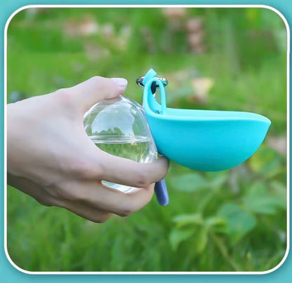 2 in 1 Portable Dog Water Bottle