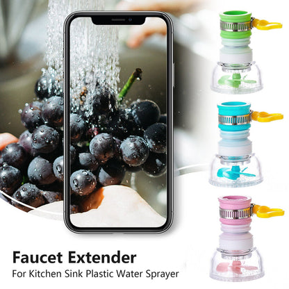 360-Rotation Kitchen Faucet Extender