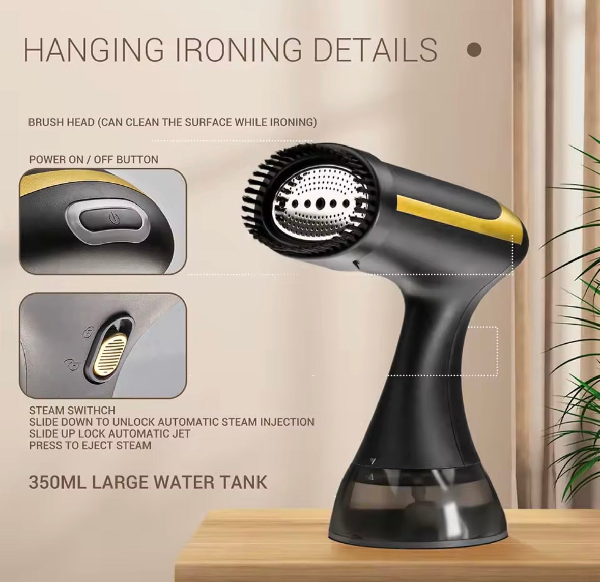 Handheld Garment Steamer