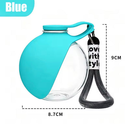 2 in 1 Portable Dog Water Bottle