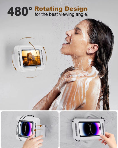 Waterproof Phone Holder + Speaker