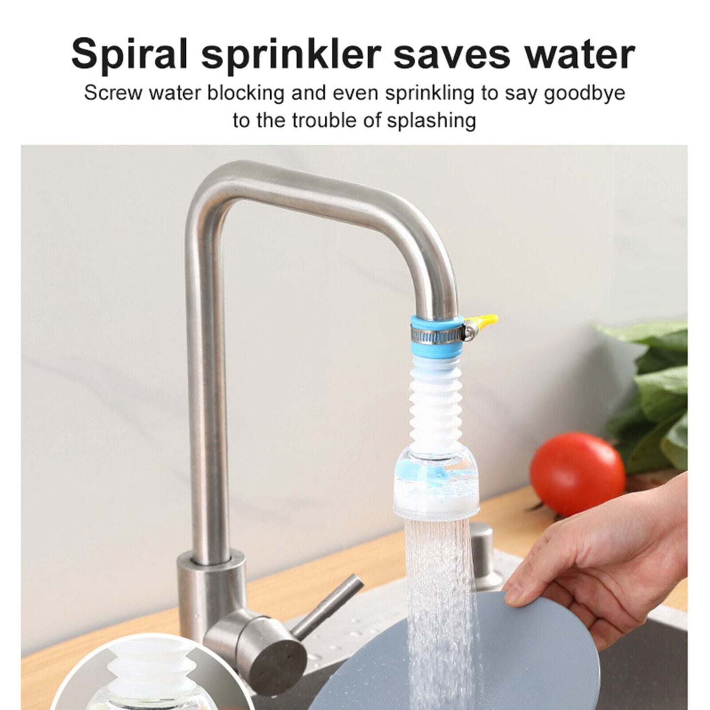 360-Rotation Kitchen Faucet Extender